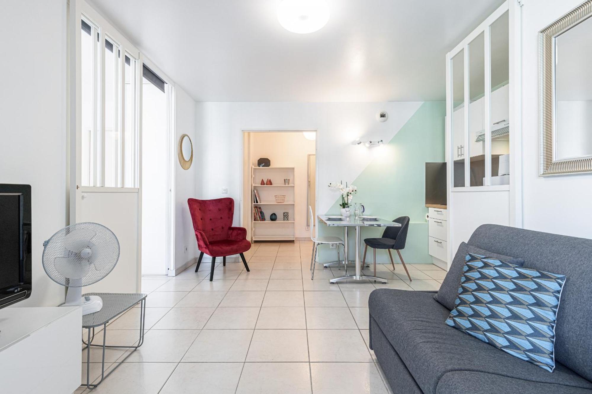 Quiet 1 Bdr Port! Close Place Du Pin Garibaldi Nice Exterior photo